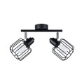 Plafon BELUCI 2 czarny E14 2x40 IP20 SL.1115 SOLLUX