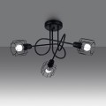 Żyrandol BELUCI 3S czarny E14 3x40 IP20 SL.1118 SOLLUX