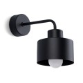 Kinkiet SAVAR 1 czarny E27 1x60 IP20 SL.1129 SOLLUX