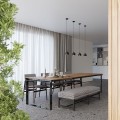 Kinkiet SAVAR 1 czarny E27 1x60 IP20 SL.1129 SOLLUX