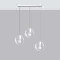 Lampa wisząca TITRAN 3 biała E27 3x60 IP20 SL.1138 SOLLUX