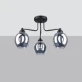 Żyrandol FILLAN 3 czarny E27 3x60 IP20 SL.1144 SOLLUX