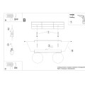 Plafon YOLI 2 biały G9 2x12 IP20 SL.1147 SOLLUX
