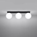 Plafon YOLI 3 czarny G9 3x12 IP20 SL.1153 SOLLUX