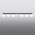 Plafon YOLI 6 czarny G9 6x12 IP20 SL.1155 SOLLUX