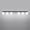 Plafon YOLI 6 czarny G9 6x12 IP20 SL.1155 SOLLUX