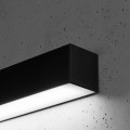 Kinkiet PINNE 200 czarny 4000K LED 1x50 IP20 TH.238 THORO