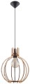 Lampa wisząca ARANCIA naturalne drewno E27 1x60W IP20 SL.0391 SOLLUX