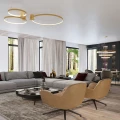 Żyrandol RIO 3 55/78/110 złoty LED 3000K LED 1x150 IP20 TH.173 THORO