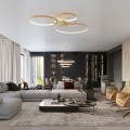 Żyrandol RIO 3 55/78/110 złoty LED 4000K LED 1x150 IP20 TH.269 THORO
