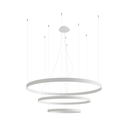 Żyrandol RIO 3 55/78/110 biały LED 4000K LED 1x150 IP20 TH.271 THORO