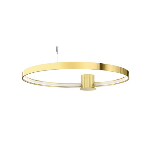 Plafon RIO 78 złoty połysk LED 3000K LED 1x50 IP20 TH.252 SOLLUX