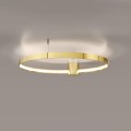 Plafon RIO 78 złoty połysk LED 3000K LED 1x50 IP20 TH.252 SOLLUX