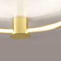 Plafon RIO 78 złoty połysk LED 3000K LED 1x50 IP20 TH.252 SOLLUX