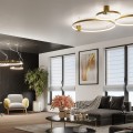 Plafon RIO 78 złoty połysk LED 3000K LED 1x50 IP20 TH.252 SOLLUX