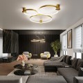 Plafon RIO 78 złoty połysk LED 3000K LED 1x50 IP20 TH.252 SOLLUX