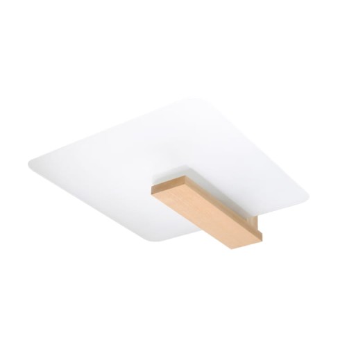 Plafon LAPPO naturlane drewno E27 IP20 SL.1095 SOLLUX