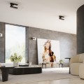 Plafon LAPPO wenge E27 IP20 SL.1097 SOLLUX