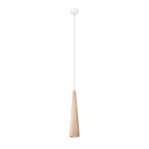 Lampa wisząca SULA 1 naturalne drewno GU10 IP20 SL.1100 SOLLUX