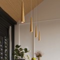 Lampa wisząca SULA 1 naturalne drewno GU10 IP20 SL.1100 SOLLUX