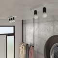Plafon TAVO 2 szary E27 2x15W IP20 SL.1157 SOLLUX