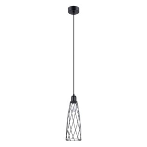 Lampa wisząca SUBA 1 czarna E27 1x15W IP20 SL.1165 SOLLUX