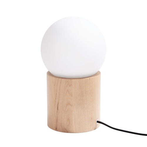 Lampka biurkowa BOOMO naturalne drewno G9 1x8W IP20 SL.1193 SOLLUX