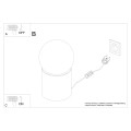Lampka biurkowa BOOMO naturalne drewno G9 1x8W IP20 SL.1193 SOLLUX