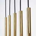 Lampa Wisząca PASTELO 5L złoty połysk G9 5x8W IP20 SL.1198 SOLLUX