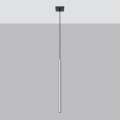Lampa Wisząca PASTELO 1 chrom G9 1x8W IP20 SL.1199 SOLLUX